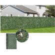 Gard iedera artificiala pentru intimitate, Vevor 1830 x 2440 mm, Verde, rezistent UV, cu panza in spate