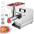 Masina profesionala de tocat carne, 300 W, Motor inductie, 130 kg/h, accesorii carnati, Inox