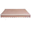 Copertina retractabila, 305 x 243 x 150 cm, Bej, UV 80, densitate 280 g/mp