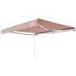 Copertina retractabila, 243 x 214 x 120 cm, Bej, UV 80, densitate 280 g/mp