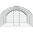 Cotet pentru pasari si animale mici, 3x5.88x1.99 m, Acoperis PE, Usa intrare, Otel galvanizat