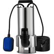 Pompa submersibila cu plutitor, Putere 1300 W, Inox, Debit 20000 l/h, Iesire G1-1/2", Inaltime 11 m, IPX8, Lungime cablu alimentare 10 m