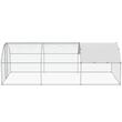 Cotet pentru pasari si animale mici, 3x5.88x1.99 m, Acoperis PE, Usa intrare, Otel galvanizat