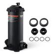 Pompa pentru piscina cu filtru detasabil, 550 W, Debit 15000 l/h, Conexiune 1.5 inch, cartus Ф178 x 508 mm