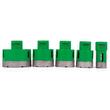 Set 5 carote diamantate si 1 disc taiere pentru gresie, 22-65 mm, prindere M14, umed sau uscat