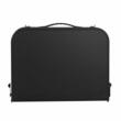 Masa camping, pliabila, portabila, Aluminiu, Geanta transport, 600x400x260 mm, Negru