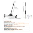 Set Matura magnetica si instrument telescopic, latime lucru 75 cm, Maner reglabil 770-1130 mm, Eliberare usoara deseuri