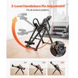 Masa inversie si reabilitare, max 136 kg, Pliabila, Inaltime maxima utilizator 150 – 190 cm, Gri/Negru