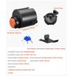 Antifurt remorca, 3 chei, Otel carbon, compatibil cu cuplajele cu bilă turnată de 2-5/16 inch / 58.6 mm