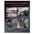 Strung profesional pentru prelucrare metal, 1250 W, viteza variabila 0-2500 rpm, fara curea