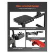 Aparat cu suport greutati pentru gambe, max 200 kg, Spatar reglabil, Inaltime reglabila, 1422 x 893 x 591 mm 