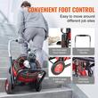 Sarpe pentru desfundat tevi, Electric, Profesional, 8 x capete taiere, Lungime 30.48 m, Diametru 1/2 inch