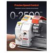 Strung profesional pentru prelucrare metal, 1250 W, viteza variabila 0-2500 rpm, fara curea