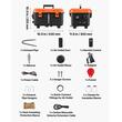 Incalzitor portabil, Sirocou diesel, 8 kW, 220 V AC, 12/24 V DC, Telecomanda, consum 0.16-0.4 l/h, Alarma Monoxid de Carbon, Rezervor 4 l