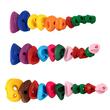 Set 32 pietre de catarat, Multicolor, accesorii prindere incluse, Sfoara 2.4 m, max 105 kg