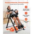 Masa inversie si reabilitare, max 136 kg, Pliabila, Inaltime maxima utilizator 150 – 190 cm, Gri/Negru