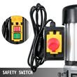 Masina de mortezat 370 W, 1400 rpm, mandrina 13 mm, Capacitate dalta 6-12 mm, coloane duble, dimensiune bucsa 19.05 mm, adancime 76 mm