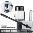 Masina de mortezat 370 W, 1400 rpm, mandrina 13 mm, Capacitate dalta 6-12 mm, coloane duble, dimensiune bucsa 19.05 mm, adancime 76 mm