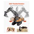 Excavator cu telecomanda, Scara 1:20, Baterie Li-Ion 1200 mAh, ABS, 365 x 180 x 145 mm