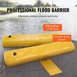 Set 4 Bariere contra inundatiilor, Lungime 122 cm, Latime 25 cm, Portabile, PVC Industrial