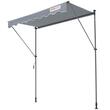 Copertina retractabila cu coloane prindere, 300 x 120 cm, Gri, UV 80, densitate 180 g/mp
