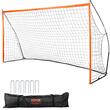 Poarta fotbal, portabila, cadru Otel, plasa PE, Dimensiune 378 x 195 x 105 cm