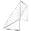 Poarta fotbal, portabila, cadru teava PVC, plasa PE, Dimensiune 371 x 183 x 121.5 cm