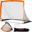 Poarta fotbal pliabila, portabila, plasa PE, Dimensiune 120 x 90 x 90 cm, 1.1 kg