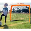 Set 2 porti fotbal pliabile, portabile, plasa PE, Dimensiune 90 x 90 x 120 cm, 2.15 kg