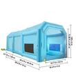 Cabina de vopsit, gonflabila, 2 x suflante, 950/1100W, dimensiune exterioara 12 x 5 x 4 m