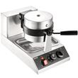 Aparat profesional pentru vafe Vevor Inox 1300 W, 50-300 ℃, dimensiune de lucru 190.5 x 190.5 mm