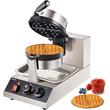 Aparat profesional pentru vafe Vevor Inox 1300 W, 50-300 ℃, dimensiune de lucru 190.5 x 190.5 mm