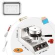 Aparat profesional pentru vafe Vevor Inox 1300 W, 50-300 ℃, dimensiune de lucru 190.5 x 190.5 mm
