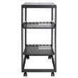 Rack metalic de podea, Vevor 20U, 58 x 510 x 982 mm, Adancime reglabila 23-40 inch
