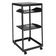 Rack metalic de podea, Vevor 20U, 58 x 510 x 982 mm, Adancime reglabila 23-40 inch