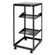 Rack metalic de podea, Vevor 20U, 58 x 510 x 982 mm, Adancime reglabila 23-40 inch