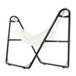 Suport pentru hamac cu lungimea 2.3-3.9 m, Otel, Negru, max 250 kg, 304x92.5x120 cm, Accesorii prindere incluse