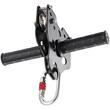 Set tiroliana lungime 36 m, capacitate max 226 kg, cablu, Ham, frana cu arc, scaun