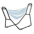 Suport pentru hamac cu lungimea 2.1-3.9 m, Otel, Negru, max 215 kg, 283x90.5x121 cm, Accesorii prindere incluse