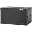 Rack metalic de podea 19'', Vevor 6U, usa din sticla, 350 x 450 x 600 mm