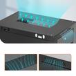 Rack 19'', Vevor 15U, 640 x 450 x 600 mm, metalic de perete