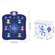 Covoras muzical de dans, Bluetooth, 930 x 830 x 45 mm, anti-alunecare, Moduri Freestyle Dance, 4 taste, 6 taste, memorie, tambur electronic