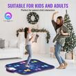 Covoras muzical de dans, Bluetooth, 930 x 830 x 45 mm, anti-alunecare, Moduri Freestyle Dance, 4 taste, 6 taste, memorie, tambur electronic