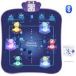 Covoras muzical de dans, Bluetooth, 930 x 830 x 45 mm, anti-alunecare, Moduri Freestyle Dance, 4 taste, 6 taste, memorie, tambur electronic