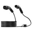 Cablu de incarcare pentru vehicule electrice,  EV tip 2, Negru 16 A, Lungime 7 m, max 11 kW, IP65