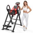 Masa inversie si reabilitare, max 136 kg, Pliabila, Inaltime maxima utilizator 150 – 190 cm, Rosu/Negru