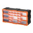 Organizator accesorii cu 22 sertare, Plastic, 49.5x16x25.5 cm