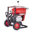 Sarpe pentru desfundat tevi, Electric, Profesional, 6 x capete taiere, Lungime 37 m, Diametru 6/5 inch, 1100 W