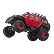 Masina cu telecomanda Jeep Off-Road 4x4, Lumini led, Rosu, 228 x 101 x 117 mm, Plastic/Metal/Cauciuc