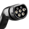 Cablu de incarcare pentru vehicule electrice,  EV tip 2, Negru 16 A, Lungime 7 m, max 11 kW, IP65